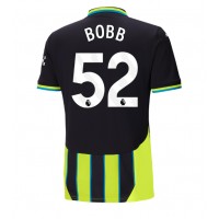 Echipament fotbal Manchester City Oscar Bobb #52 Tricou Deplasare 2024-25 maneca scurta